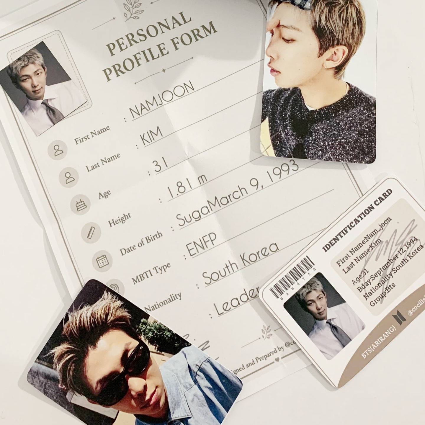 آیدی پک Bts