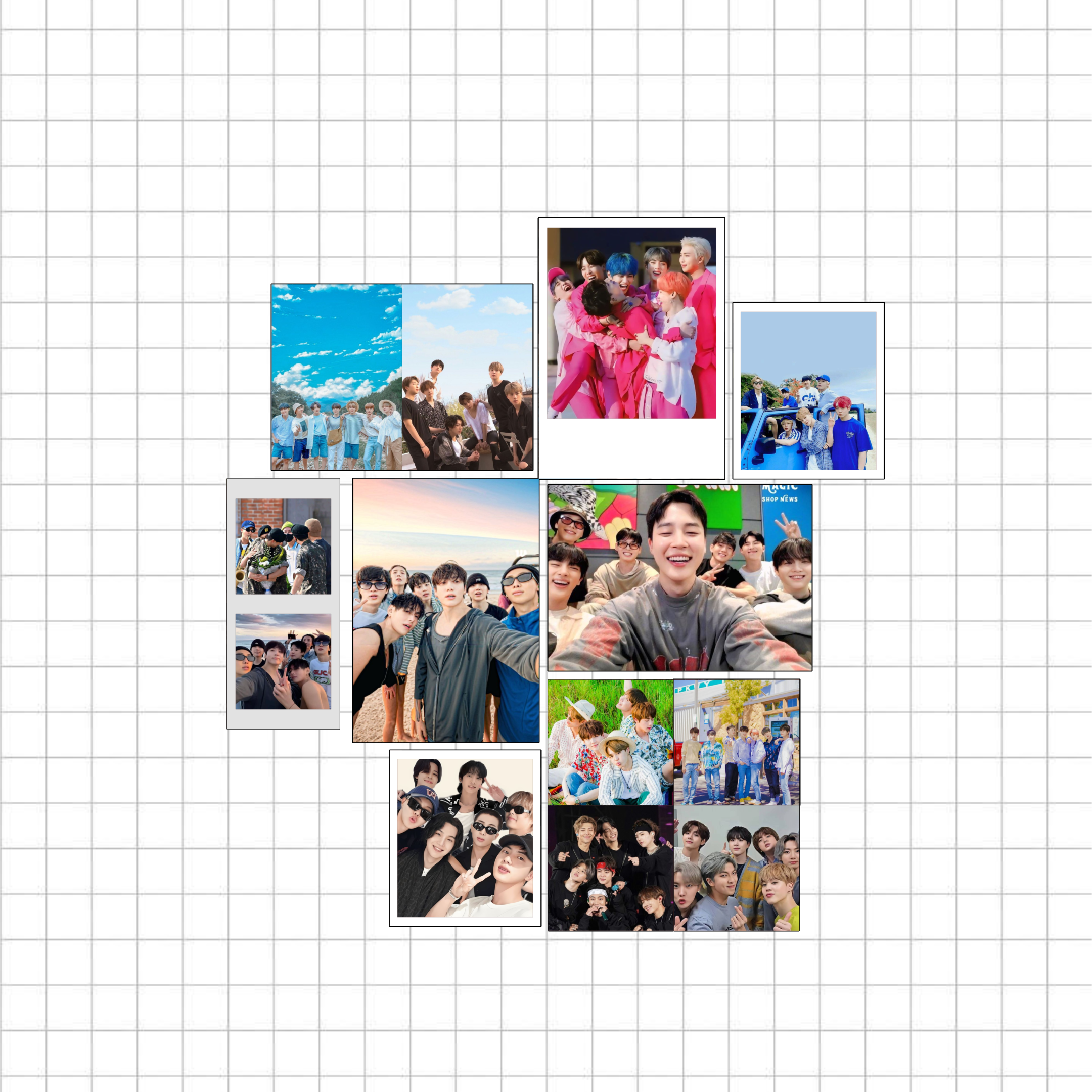 پک آبی Bts کد ۱۴