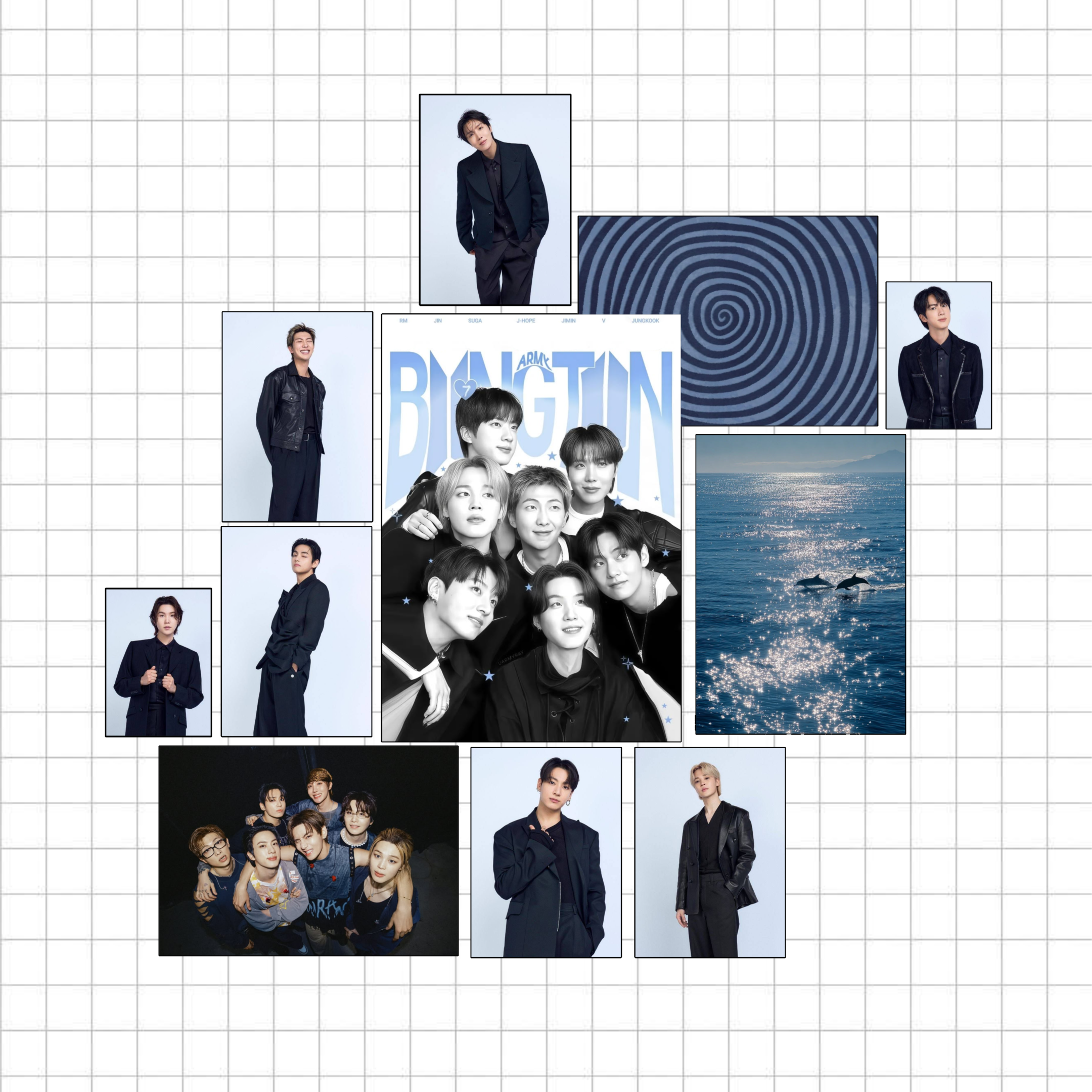 پک آبی Bts کد ۲۲